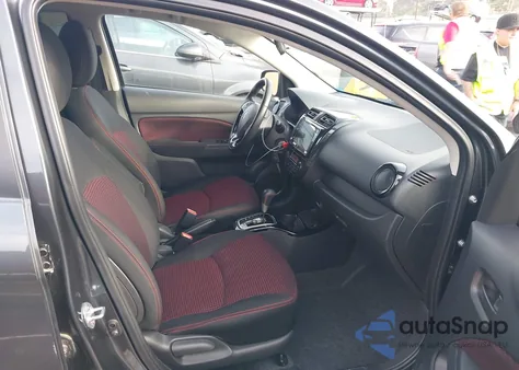 2024 Mitsubishi Mirage Black Edition из США, поврежденный, VIN ML32AWHJXRH005021